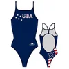 Image de Turbo Usa Zwemkleding Blauw S Vrouw