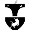 Image de Turbo Bull Waterpolo Zwemslip Zwart L Man