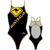 Image de Turbo Australia Kangaroo Signal Zwemkleding Zwart XL Vrouw