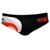 Image de Turbo Maori Red/black Man Zwemslip Rood,Wit,Zwart L Man