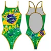 Image de Turbo Brazil Zwemkleding Groen M Vrouw
