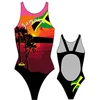 Image de Turbo Jamaica Pro Resist Zwemkleding Veelkleurig M Vrouw