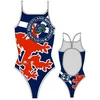 Image de Turbo Scotland Zwemkleding Rood,Blauw L Vrouw
