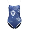 Image de Turbo Snow Christmas Zwemkleding Blauw S Vrouw
