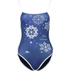 Image de Turbo Snow Christmas Zwemkleding Blauw 4XL Vrouw