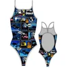 Image de Turbo New Comic Zwemkleding Blauw S Vrouw