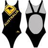 Image de Turbo Australia Kangaroo Signal Pro Resist Zwemkleding Zwart 5XL Vrouw