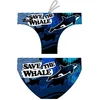 Image de Turbo Save The Whale Zwemslip Blauw S Man