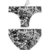 Image de Turbo Stickers Zwemslip Wit,Zwart S Man