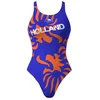 Image de Turbo Holland Pro Resist Zwemkleding Blauw 2XL Vrouw