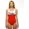 Image de Turbo California West Zwemkleding Rood,Wit 5XL Vrouw
