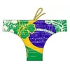 Image de Turbo Brasil Vintage 2013 Waterpolo Zwemslip Groen M Man