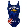 Image de Turbo Australia Pro Resist Zwemkleding Blauw M Vrouw
