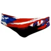 Image de Turbo Puerto Rico Zwemslip Rood,Zwart M Man