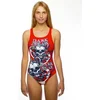 Image de Turbo Dark Seas Zwemkleding Rood 5XL Vrouw
