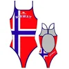 Image de Turbo Norway Zwemkleding Rood,Wit,Blauw L Vrouw
