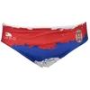 Image de Turbo Srbja Zwemslip Rood,Blauw M Man