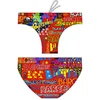 Image de Turbo Barcelona Lights Zwemslip Rood L Man