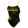 Image de Turbo Australia Kangaroo Signal Zwemkleding Zwart S Vrouw