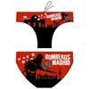 Image de Turbo Madrid Firefighters Skyline Zwemslip Rood S Man