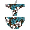 Image de Turbo Surf Flower Zwemslip Bruin S Man