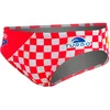 Image de Turbo Croatia Zwemslip Rood,Wit L Man