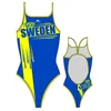 Image de Turbo Sweden Zwemkleding Geel,Blauw L Vrouw