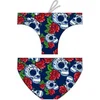 Image de Turbo Roses & Skulls Zwemslip Blauw L Man