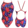 Image de Turbo Granes Revolution Zwemkleding Oranje,Blauw L Vrouw