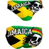 Image de Turbo Jamaica Skull Vintage 2013 Waterpolo Zwemslip Veelkleurig L Man