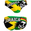 Image de Turbo Jamaica Skull Vintage 2013 Waterpolo Zwemslip Veelkleurig 5XL Man
