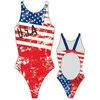 Image de Turbo Usa Vintage 2013 Zwemkleding Rood,Blauw L Vrouw