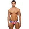 Image de Turbo Usa Vintage Map 2013 Zwemslip Rood,Blauw 5XL Man