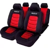 Image de Stoelhoezenset Sparco Zwart / Rood (11-delig) (ook geschikt voor Side-Airbags)