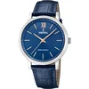 Image de Festina heren solar energy blauw leder band