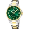 Image de Festina heren solar energy bicolor horloge groene wijzerplaat