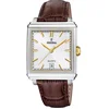 Image de Festina F20681/4 Heren Horloge - Mineraalglas - Roestvrijstaal/Leer - Zilverkleurig - Ø 33.5 mm - Quartz - Gesp - 5 ATM (douchen)