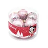 Image de Kerstbal Minnie Mouse Lucky 10 Stuks Roze Plastic (Ø 6 cm)