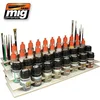 Image de AMMO by Mig Jimenez Modelbouwdecoratie - MIG 8001 Workbench Organizer Verfrek
