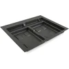 Image de Emuca Basis voor containers voor keukenlades, unit 600 mm, Kunststof, Antraciet grijs