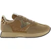 Image de Metallische nylon sneakers met gespleten leer voor dames Victoria Cosmos