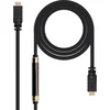 Image de HDMI cable with Ethernet NANOCABLE 10.15.1830 30 m v1.4 Male to Male Connector