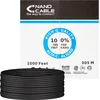 Image de UTP Category 5e Rigid Network Cable NANOCABLE 10.20.0304-EXT-BK 305 m Black