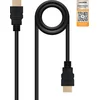 Image de HDMI Cable NANOCABLE HDMI V2.0, 1.5m 10.15.3601-L150 V2.0 4K 1,5 m Black