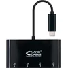 Image de USB C to USB Adapter NANOCABLE 10.16.4401-BK (10 cm) Black