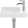 Image de Roca Ona wastafel compact met overloop 45 x 26 cm, wit