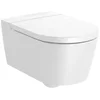 Image de Roca Inspira - Hangend toilet, Rimless, wit A346527000