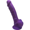 Image de SILEXD - Realistische Dildo - 17,6 x 3,5 cm - Paars