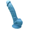 Image de SILEXD - Realistische Dildo - Model 1 - 17,5 cm - Blauw