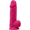 Image de SILEXD - Dildo met Zuignap - Model 1 - 21,5 cm - Roze